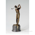 Статуя Бронзового игрока в гольф для продажи